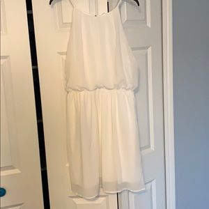 White Flowy Dress